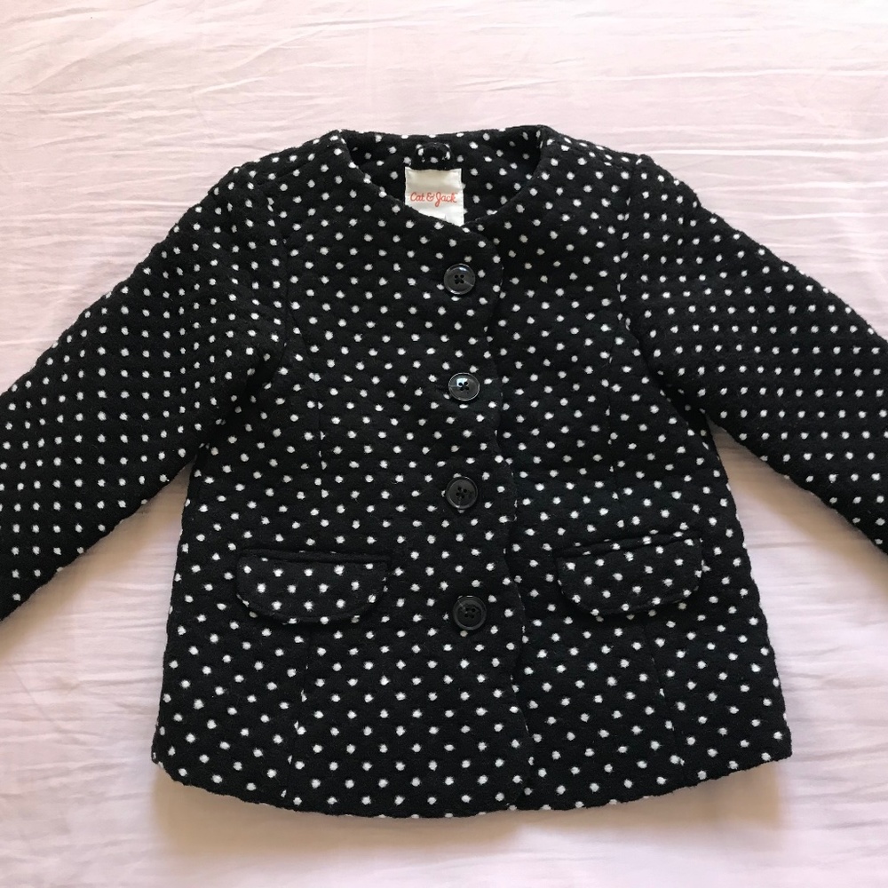 polka dots jacket for baby size 12-24 month